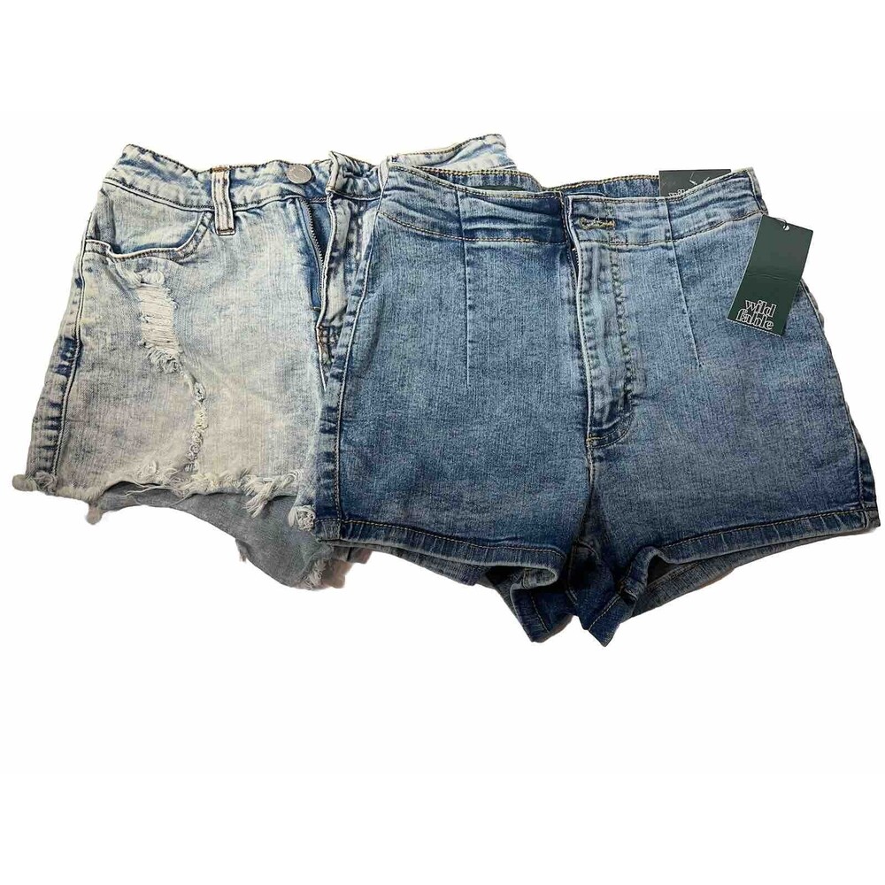 Juniors Jean Shorts Size 1 2 Wild Fable  Stretchy Woman’s Xs Small
